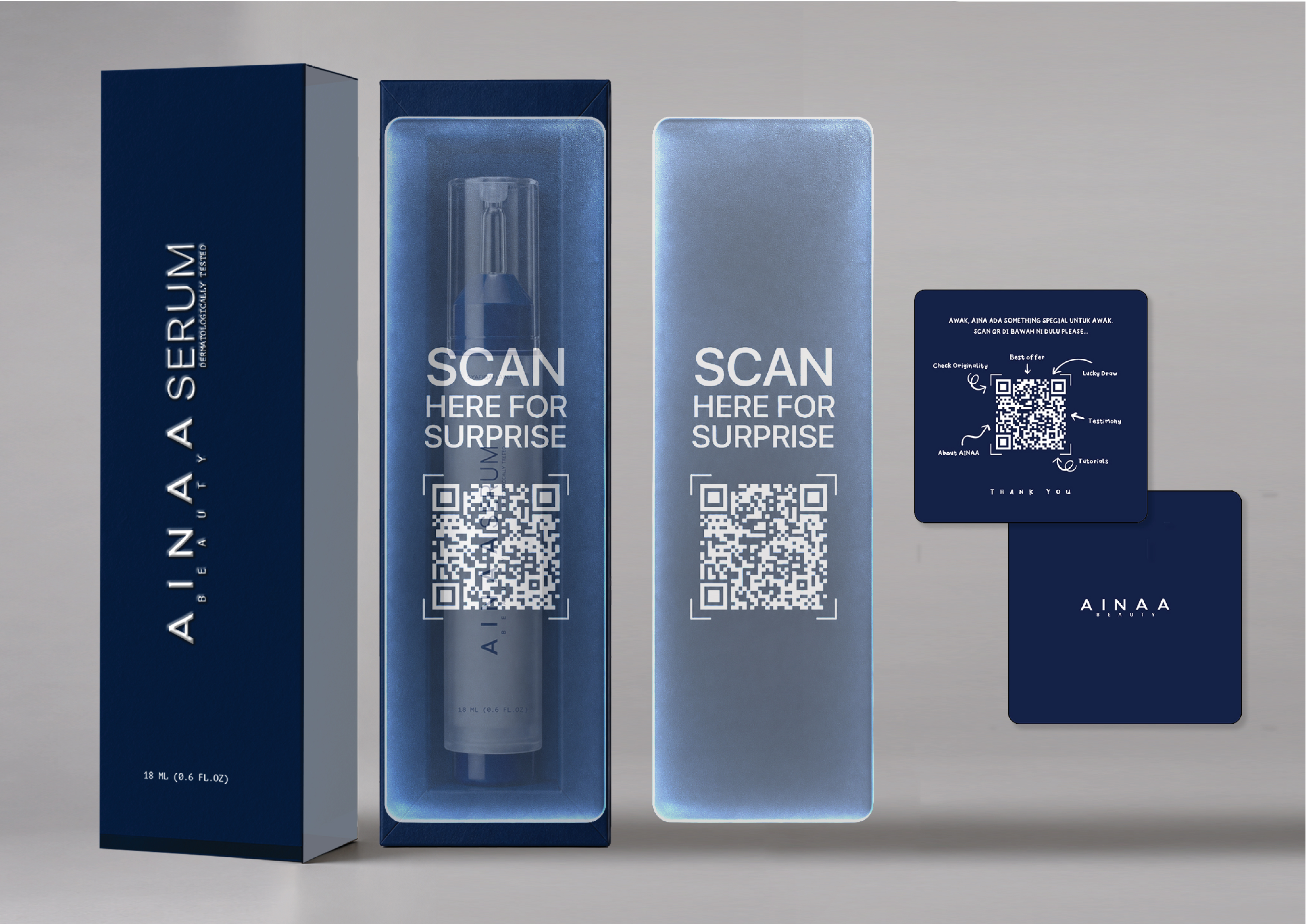 Scan here for surprise dan notes card